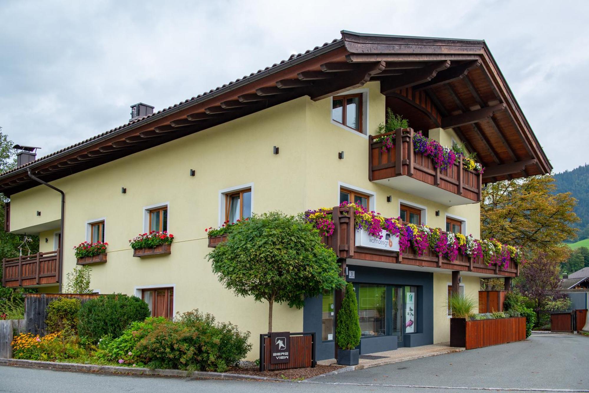 Bergviewhaus Apartments Soll Bagian luar foto